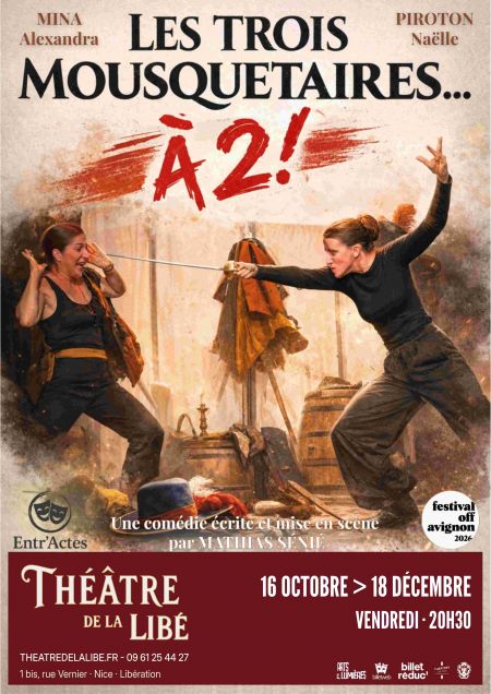 Les Trois Mousquetaires... à 2 !