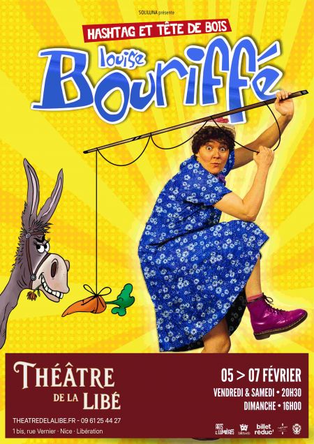 Louise Bouriffé - Hashtag et tête de bois