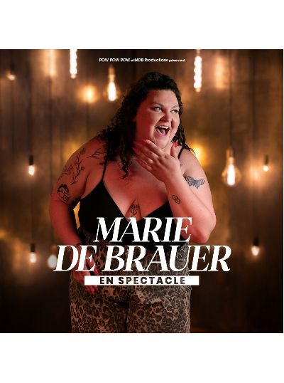 Marie de Brauer en spectacle