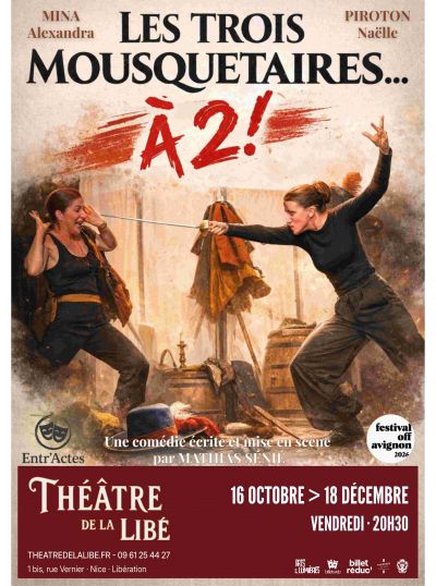 Les Trois Mousquetaires... à 2 !