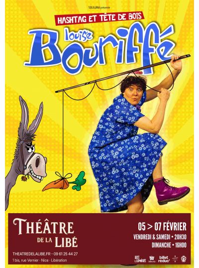 Louise Bouriffé - Hashtag et tête de bois